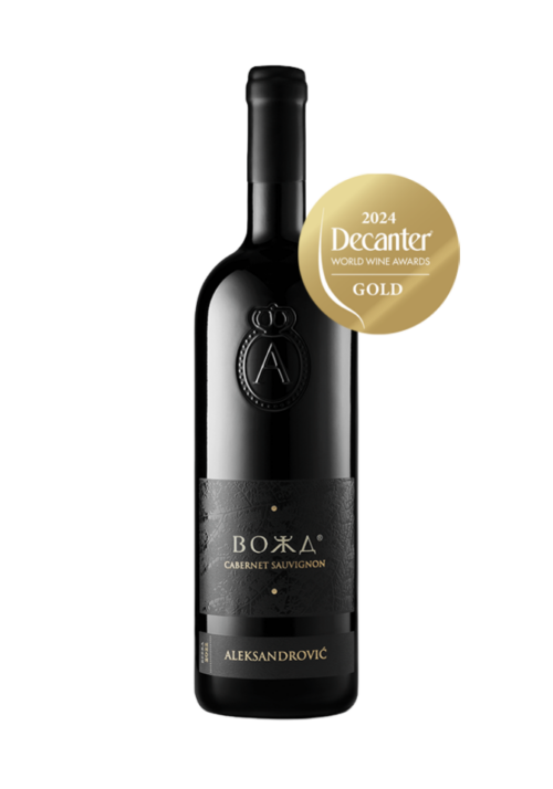 Aleksandrović Vožd crveno vino Cabernet Sauvignon sa Decanter zlatom