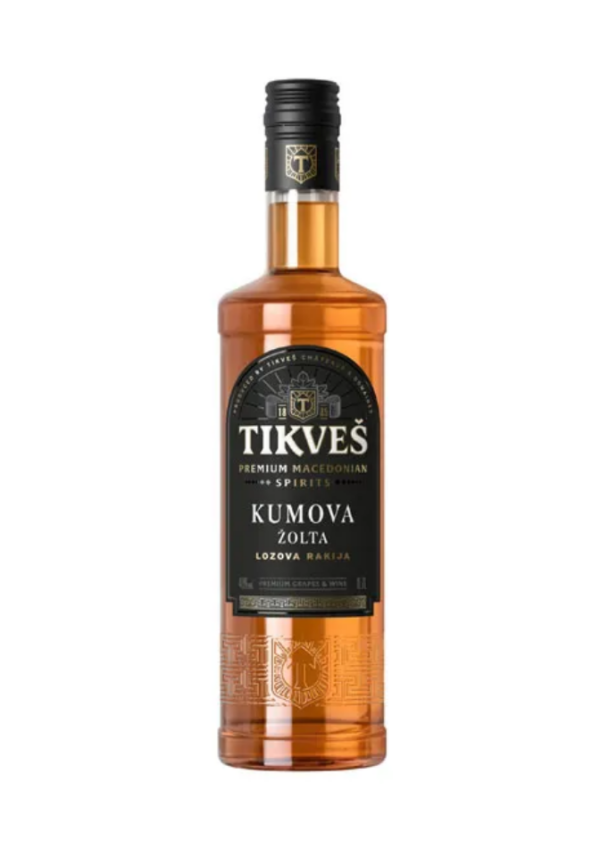 Tikveš Kumova Žolta tikves-kumova-zolta-lozova-rakija-flasa-makedonska-lozovaca