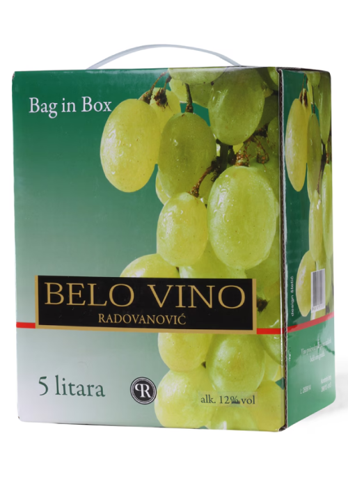 Radovanović bib Radovanović Belo Bag in Box 5L