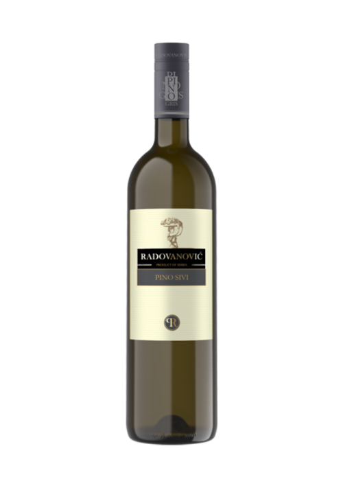 Radovanović Pino Sivi belo suvo vino iz vinarije Radovanović