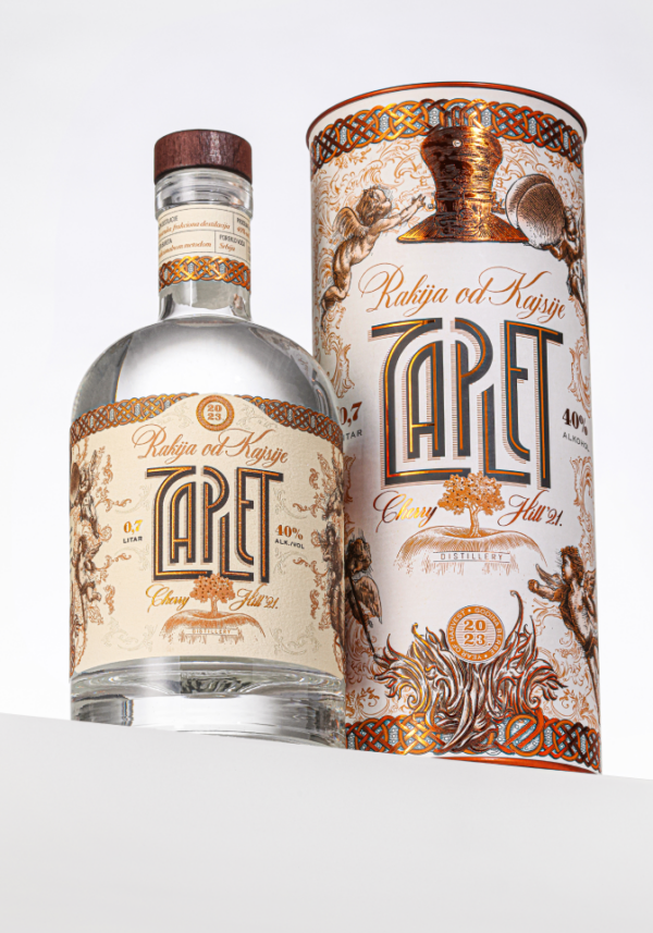 Zariet Rakija od Kajsije u luksuznoj hilzni 0.7l