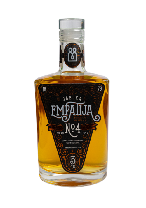 Empatija Jabuka No. 4 - Premium Fruit Brandy empatija-jabuka-no4-rakija-flasa-5-godina
