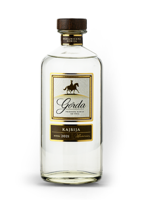 Gorda Kajsija - Destilerija Gorda rakija-gorda-kajsija-flasa-ogranicena-serija