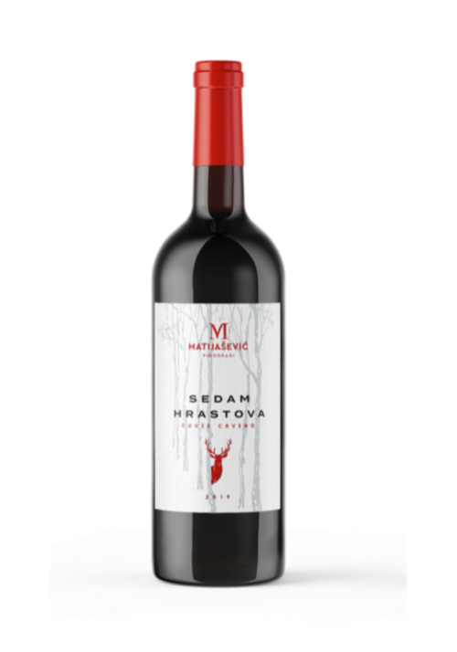 Matijašević Sedam Hrastova Cuvée Crveno vino kupaža merlo i prokupac