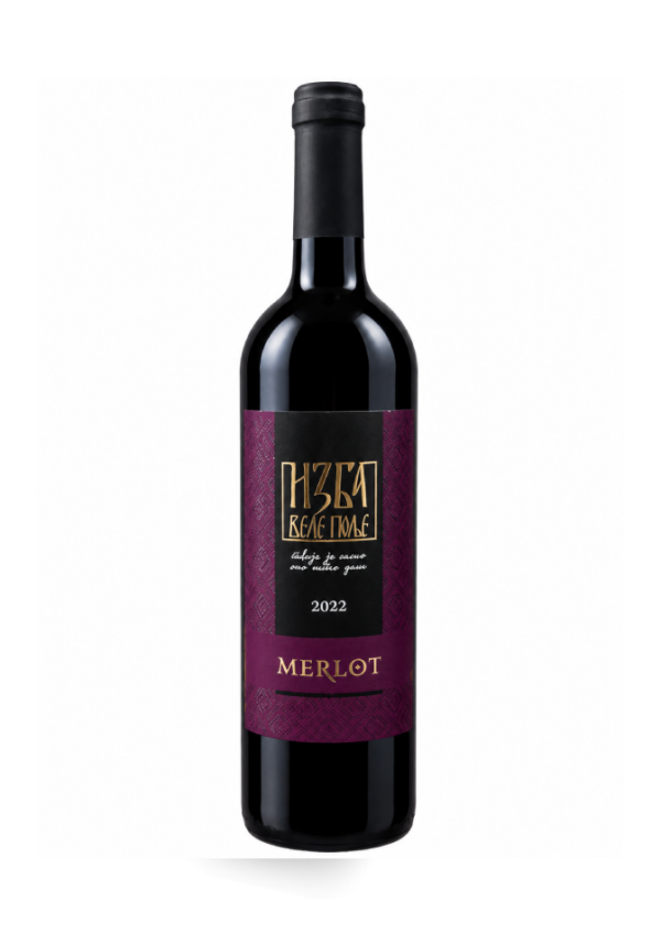 Izba Jovanović Merlot crveno suvo vino vinarija Izba Jovanović Niš