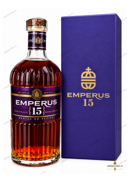 emperus-15-rakija-od-sljive Emperus 15 premium rakija od šljive 0,7 l u poklon-kutiji