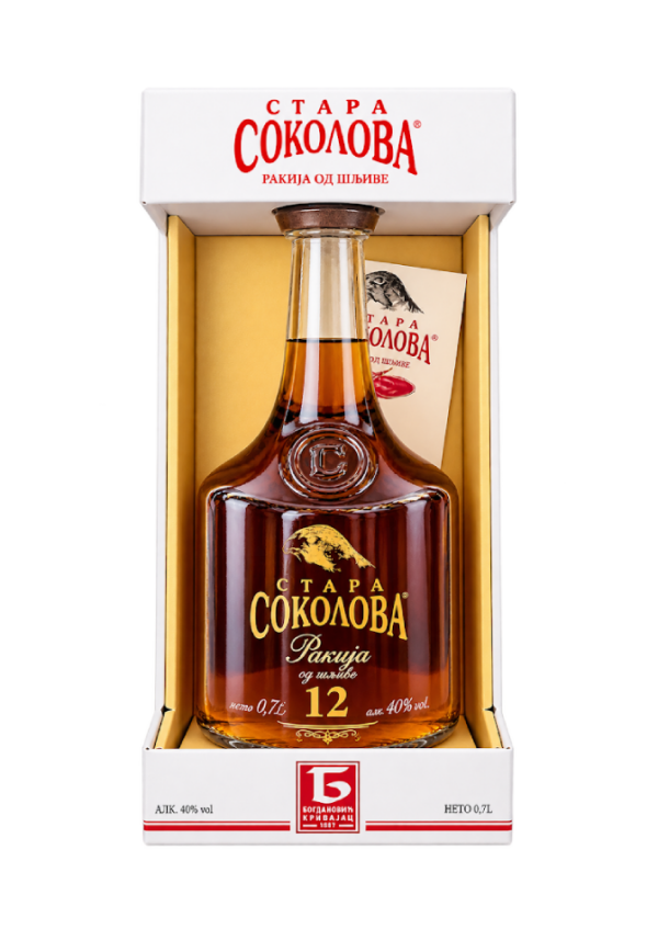 stara-sokolova-12-lux-rakija-od-sljive-07l Stara Sokolova 12 Lux rakija od šljive u poklon kutiji 0.7l